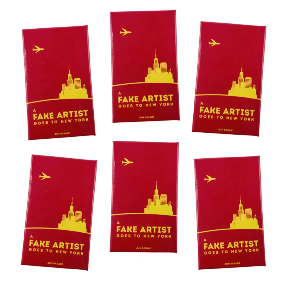 1 Box Party Games A Fake Artist Goes To New York Card Game Creative Party Board Game Deck for Groups
1 Box Party Games A Fake Artist Goes To New York Card Game Creative Party Board Game Deck for Groups