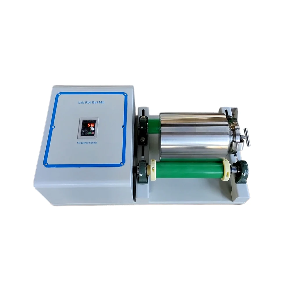 Small Laboratory Roll Ball Mill 35Kg Capacity Roller Stainless Steel Jar Grinding Mill for Mining Laboratory Sample Processing
Small Laboratory Roll Ball Mill 35Kg Capacity Roller Stainless Steel Jar Grinding Mill for Mining Laboratory Sample Processing