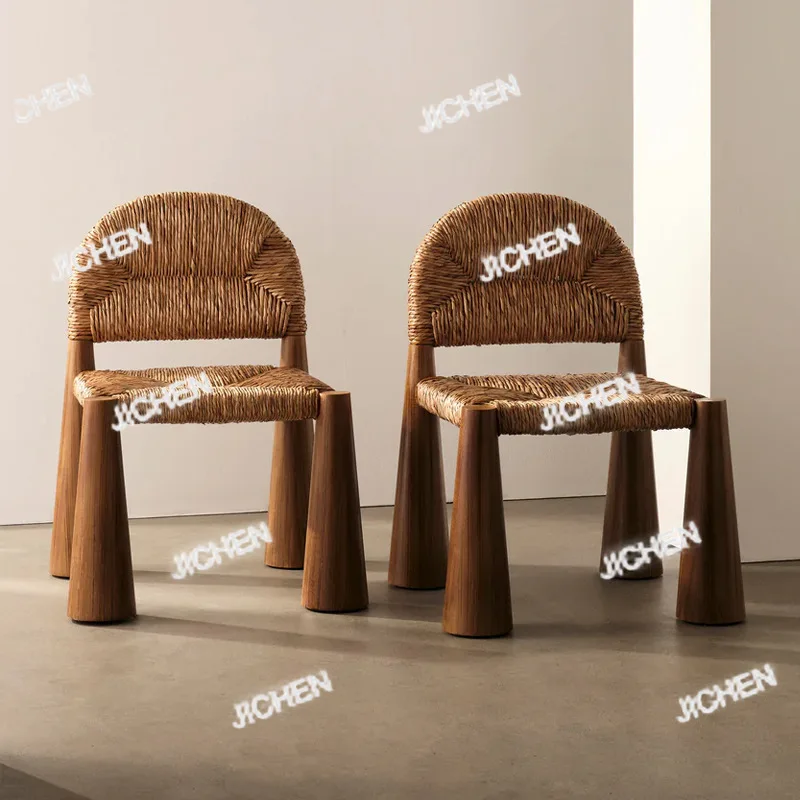 NXJ Тканый стул из цельного дерева с водной травой, стул из ротанга, дизайнерский стул в стиле ретро, проживание в семье, ресторан, обеденный стул из ротанга
NXJ Тканый стул из цельного дерева с водной травой, стул из ротанга, дизайнерский стул в стиле ретро, проживание в семье, ресторан, обеденный стул из ротанга