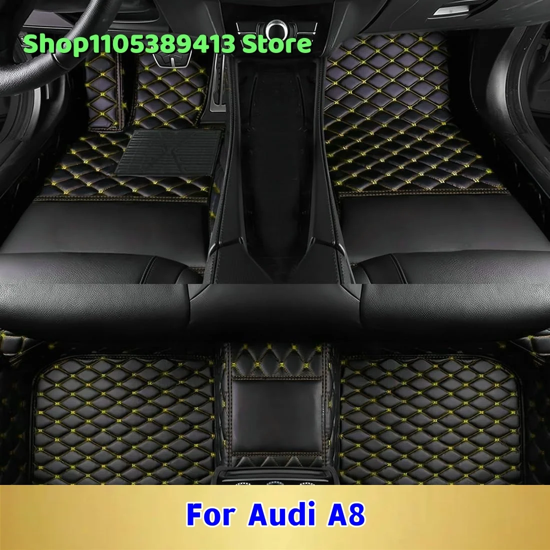 Auto Mats Carpets Leather Custom Car Floor Mats For Audi A8 2010 2009 2008 2007 2006 Car Mat Accessories
Auto Mats Carpets Leather Custom Car Floor Mats For Audi A8 2010 2009 2008 2007 2006 Car Mat Accessories