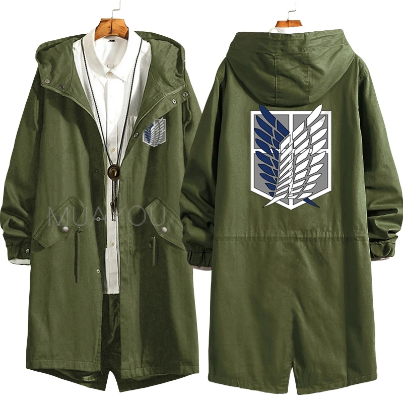 Attack on Titan Cosplay Trench Men Jackets Long Hoodie Shingeki No Kyojin Sasha Braus Ymir Armin Cosplay Wings of Liberty 3XL
Attack on Titan Cosplay Trench Men Jackets Long Hoodie Shingeki No Kyojin Sasha Braus Ymir Armin Cosplay Wings of Liberty 3XL