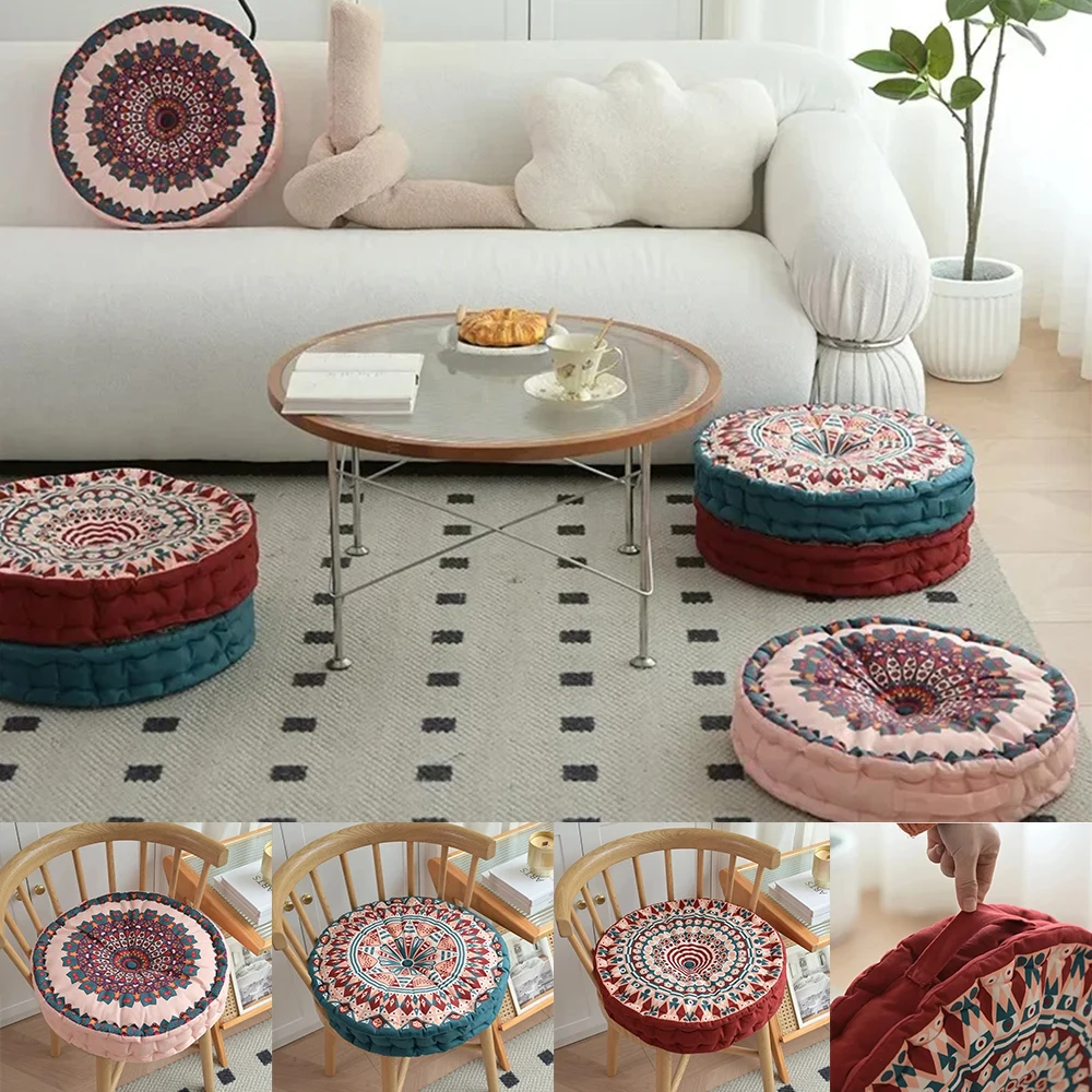 Moroccan Ethnic Style Hand-embroidered Round Pillowcase Living Room Sofa Cushion Ball Indian Decorative Pillowcase 틈새쿠션
Moroccan Ethnic Style Hand-embroidered Round Pillowcase Living Room Sofa Cushion Ball Indian Decorative Pillowcase 틈새쿠션
