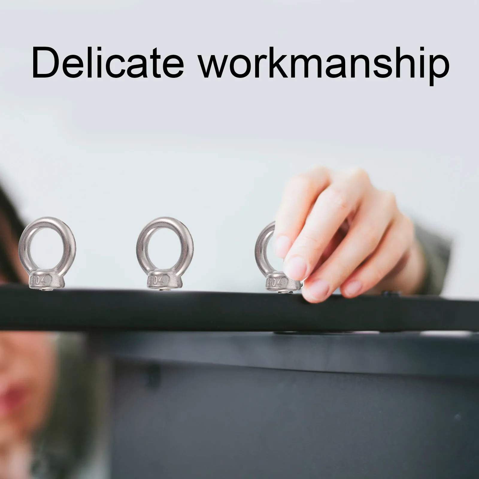 10pcs Ring Nut Stainless Steel Eyelets Heavy Duty Bolts Lifting Parts Corrosion Resistant Anti Rust Excellent Load Capacity
10pcs Ring Nut Stainless Steel Eyelets Heavy Duty Bolts Lifting Parts Corrosion Resistant Anti Rust Excellent Load Capacity