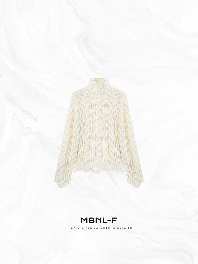 MBNLF индивидуальный свободный вязаный свитер из лиоцелла с 7-игольным высоким воротником, длинный свек средней длины, осенняя мода, женский...
MBNLF индивидуальный свободный вязаный свитер из лиоцелла с 7-игольным высоким воротником, длинный свек средней длины, осенняя мода, женский...