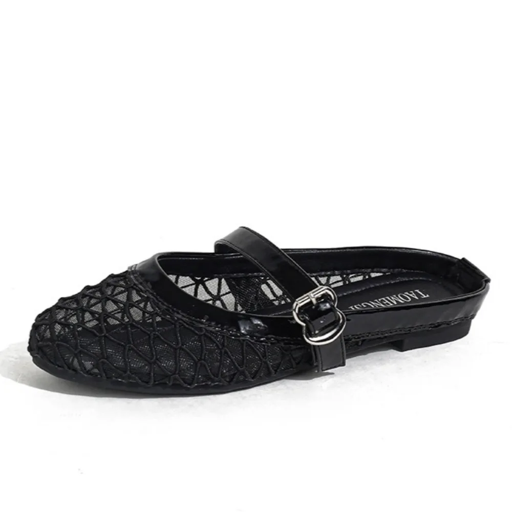 Women Slippers Breathable Mesh Shoes Woman Sandals Flat Slippers Women's Openwork Mary Jane Shoes Women's Mules Slippers Size 43
Women Slippers Breathable Mesh Shoes Woman Sandals Flat Slippers Women's Openwork Mary Jane Shoes Women's Mules Slippers Size 43