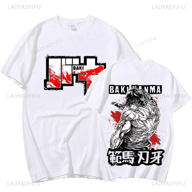 Anime Baki The Grappler Yujiro Hanma Short Sleeve Casual T-shirts Fashion Soft Loose Clothes for Teens Harajuku Streetwear
Anime Baki The Grappler Yujiro Hanma Short Sleeve Casual T-shirts Fashion Soft Loose Clothes for Teens Harajuku Streetwear