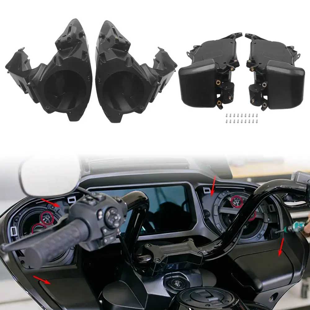 For Harley Road Glide CVO/SE ST FLTRXSE FLTRXSTSE FLTRX 2023-2026 Motorcycle Fairing Storage Glove Box & Inner Speaker Covers
For Harley Road Glide CVO/SE ST FLTRXSE FLTRXSTSE FLTRX 2023-2026 Motorcycle Fairing Storage Glove Box & Inner Speaker Covers