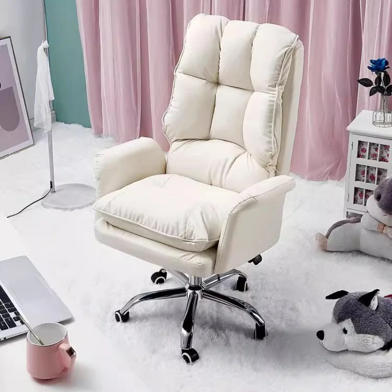 White Reclining Office Chair Swivel Mobile Relax Garden Designer Chair Modern Party Silla Giratoria Office Furniture CY50BGY
White Reclining Office Chair Swivel Mobile Relax Garden Designer Chair Modern Party Silla Giratoria Office Furniture CY50BGY