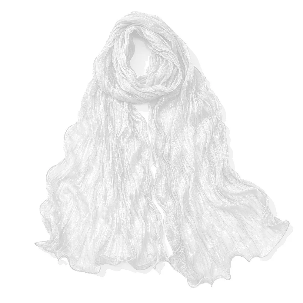 High Qulaity Solid Color Silk Scarf Pearlescent Ruffled Edge Chiffon Hijab Veil Chiffon Long Head Wrap Outdoor
High Qulaity Solid Color Silk Scarf Pearlescent Ruffled Edge Chiffon Hijab Veil Chiffon Long Head Wrap Outdoor
