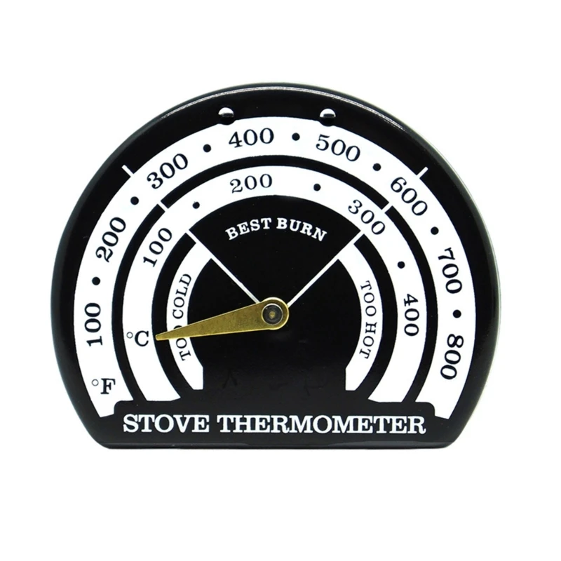 Fireplaces Oven Thermometers Accurate Temperature Readings ABS for Stove Pipe 85AC
Fireplaces Oven Thermometers Accurate Temperature Readings ABS for Stove Pipe 85AC