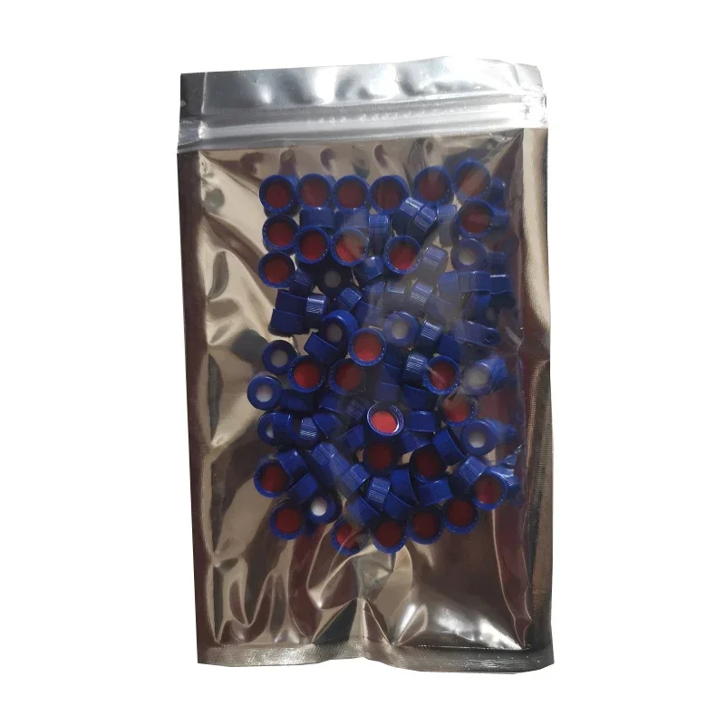 100pcs Lab 9-425 Screw Caps Blue Polypropylene (PP) 6mm Hole Caps for 1.5ml/2ml Amber Screw Cap Chromatography Bottles
100pcs Lab 9-425 Screw Caps Blue Polypropylene (PP) 6mm Hole Caps for 1.5ml/2ml Amber Screw Cap Chromatography Bottles