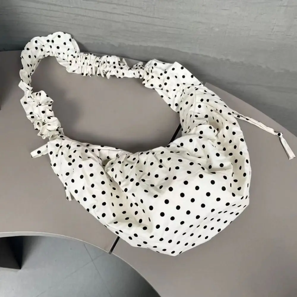 Casual Canvas Shoulder Bag Bow Tie Design Dot-pattern Tote Bag Adjustable Shoulder Strap Women's Handbag Girls
Casual Canvas Shoulder Bag Bow Tie Design Dot-pattern Tote Bag Adjustable Shoulder Strap Women's Handbag Girls