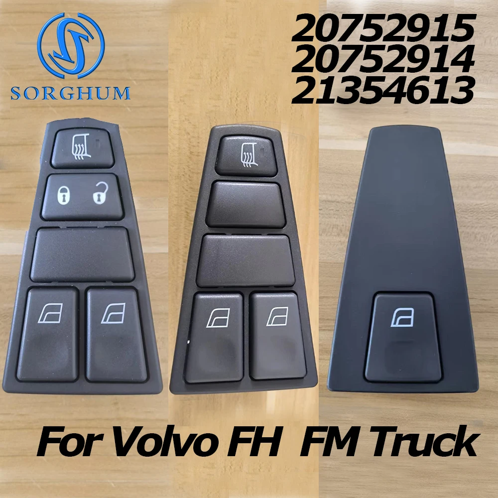 24V LHD 20752918 20752917 20752916 For Volvo Truck FH FM FH12 FH16 FM9 FM12 NH12 FMX Window Control Switch 21354601 21543895
24V LHD 20752918 20752917 20752916 For Volvo Truck FH FM FH12 FH16 FM9 FM12 NH12 FMX Window Control Switch 21354601 21543895