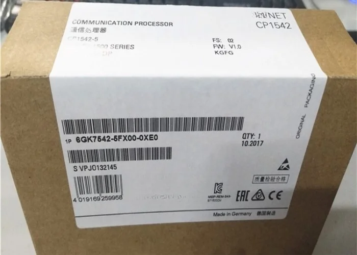 New For 6GK7 542-5FX00-0XE0 Communication Processor Module 6GK7542-5FX00-0XE0 in Box
New For 6GK7 542-5FX00-0XE0 Communication Processor Module 6GK7542-5FX00-0XE0 in Box
