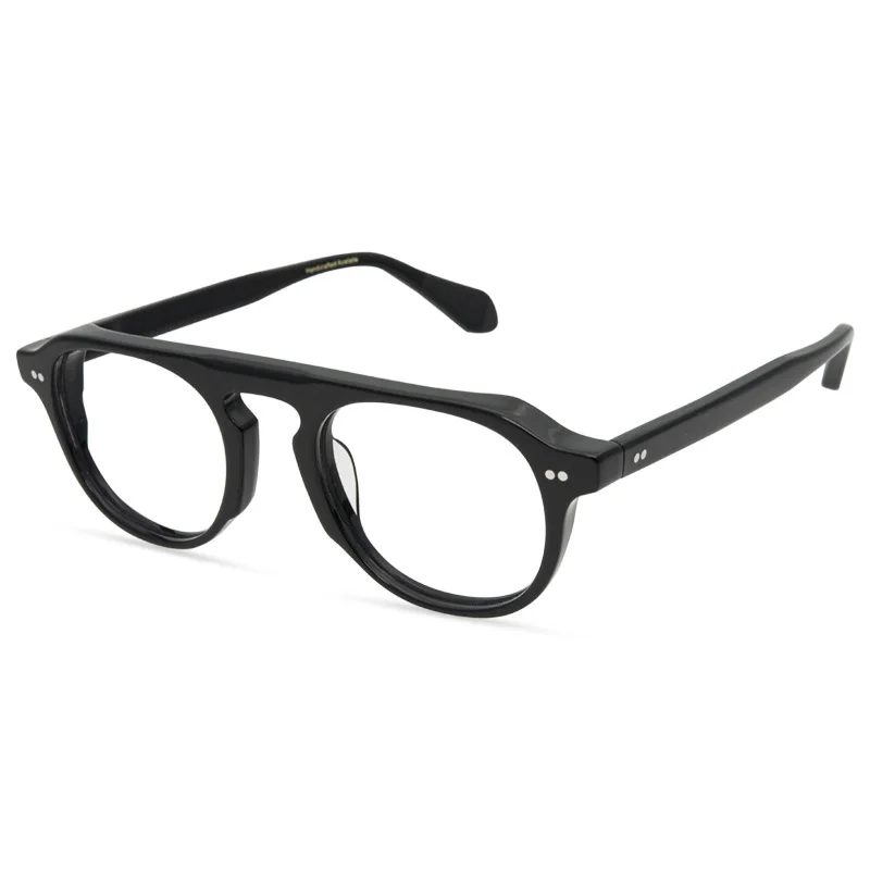 Vintage Blue Light Reading Glasses Male Black Acetate Flat Top Prescription Eyeglasses for Men Myopia Glasses 75 175 225 275 325
Vintage Blue Light Reading Glasses Male Black Acetate Flat Top Prescription Eyeglasses for Men Myopia Glasses 75 175 225 275 325