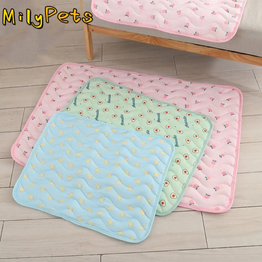 Cat Seat Cushion Cool Summer Pet Mat Ice Silk Breathable Dog Sofa Mat Soft Cute Dog Ice Mat Cooling
Cat Seat Cushion Cool Summer Pet Mat Ice Silk Breathable Dog Sofa Mat Soft Cute Dog Ice Mat Cooling
