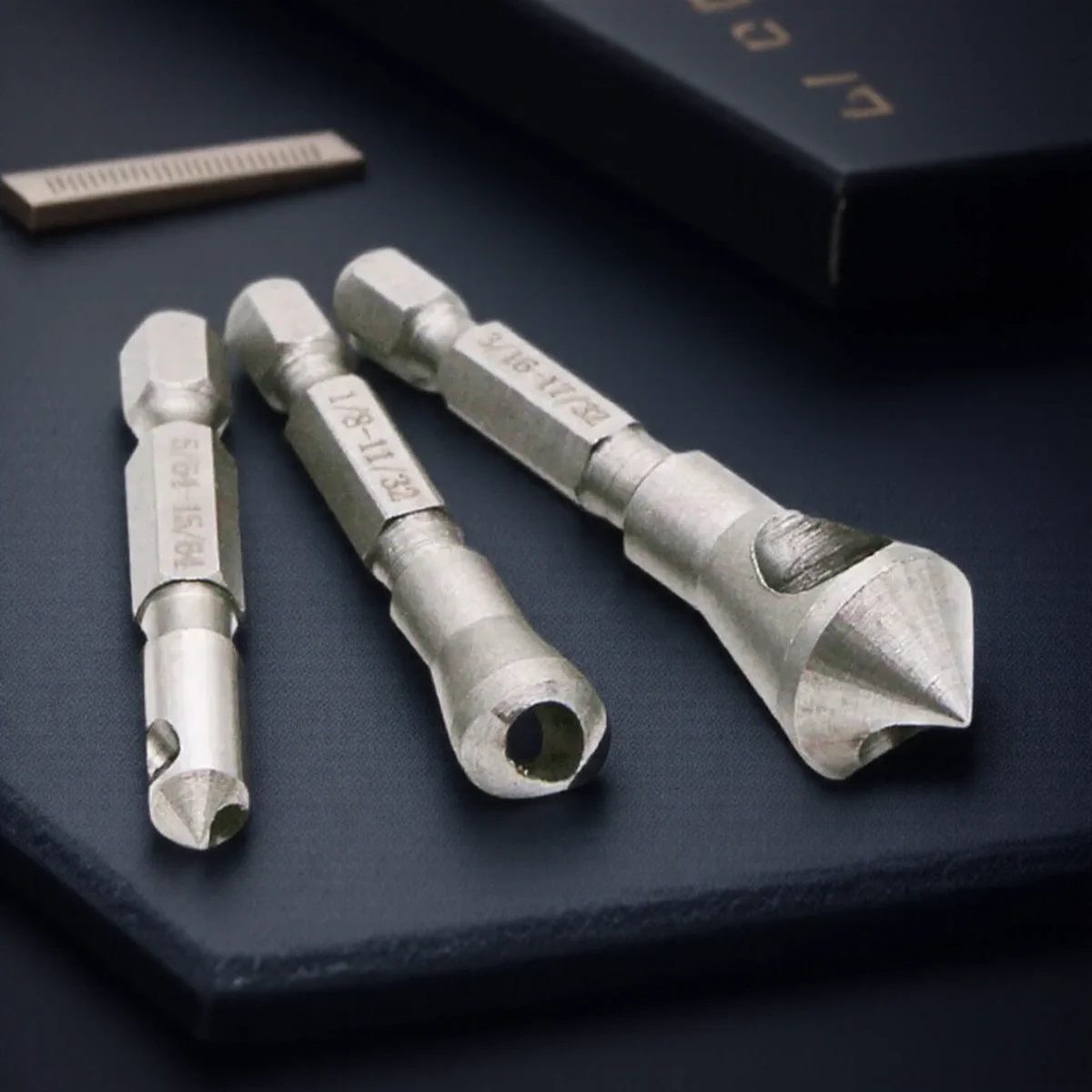 3 шт., 90 градусов, зенковка, сверла для снятия заусенцев, резак для отверстий, дерево, мягкий металл, пластик, фаска, ручные инструменты для сверления
3 шт., 90 градусов, зенковка, сверла для снятия заусенцев, резак для отверстий, дерево, мягкий металл, пластик, фаска, ручные инструменты для сверления