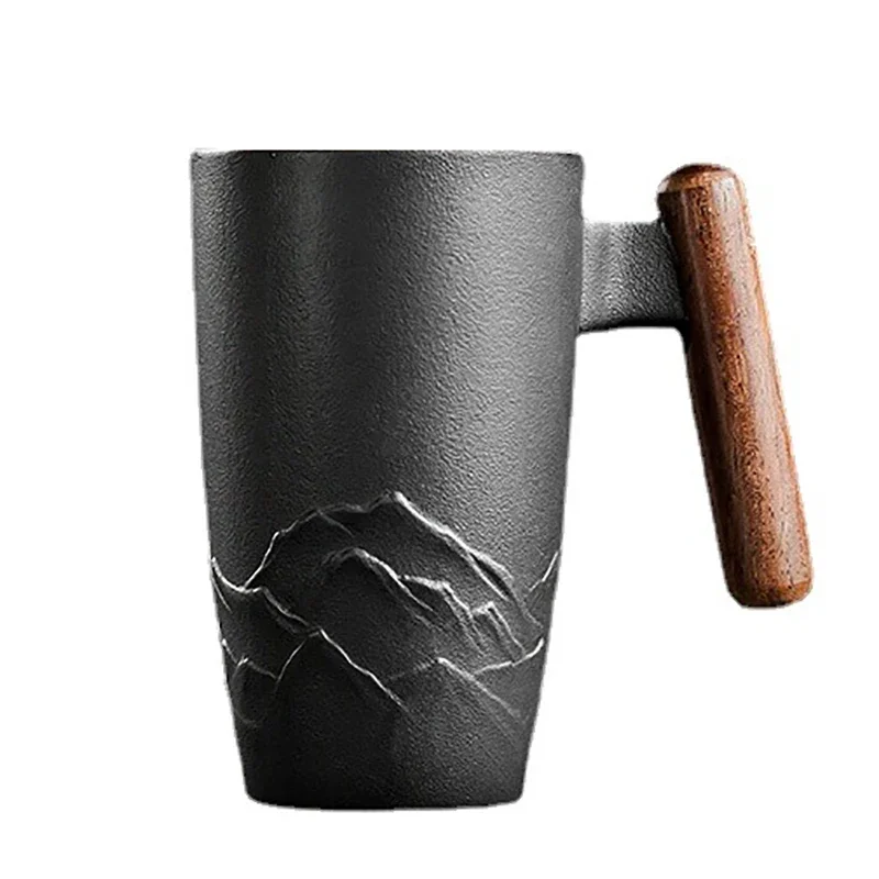 Ceramic Mug Vintage Tea Cup Coffee Water Creative Breakfast Cups with Infuser Lid Wooden Handle Tableware Personalized Gifts
Ceramic Mug Vintage Tea Cup Coffee Water Creative Breakfast Cups with Infuser Lid Wooden Handle Tableware Personalized Gifts