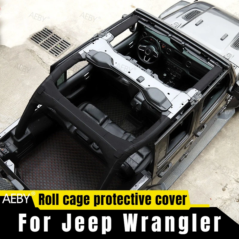 For Jeep Wrangler 2018-2025 Anti-roll bar cover gasket kit,Trunk roll cage protective cover,UV protection and waterproof
For Jeep Wrangler 2018-2025 Anti-roll bar cover gasket kit,Trunk roll cage protective cover,UV protection and waterproof