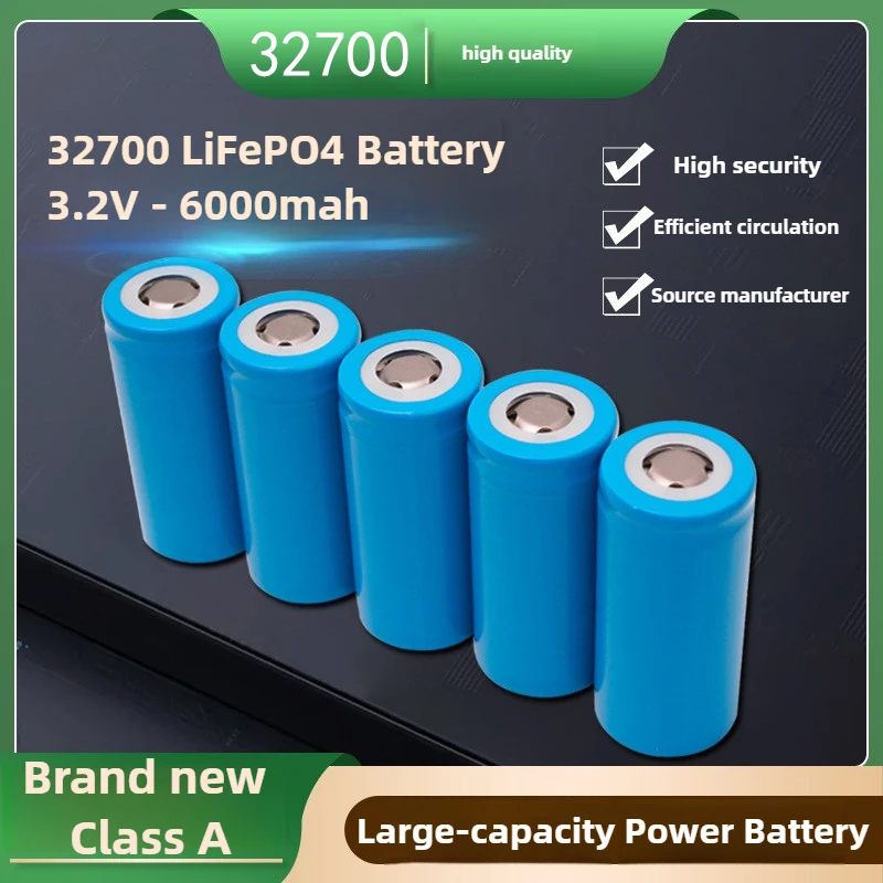 32700 LiFePO4 аккумулятор 3,2 В 6000 мАч литий-железо-фосфатный аккумулятор для 48 В электромобиля скутера солнечной батареи
32700 LiFePO4 аккумулятор 3,2 В 6000 мАч литий-железо-фосфатный аккумулятор для 48 В электромобиля скутера солнечной батареи