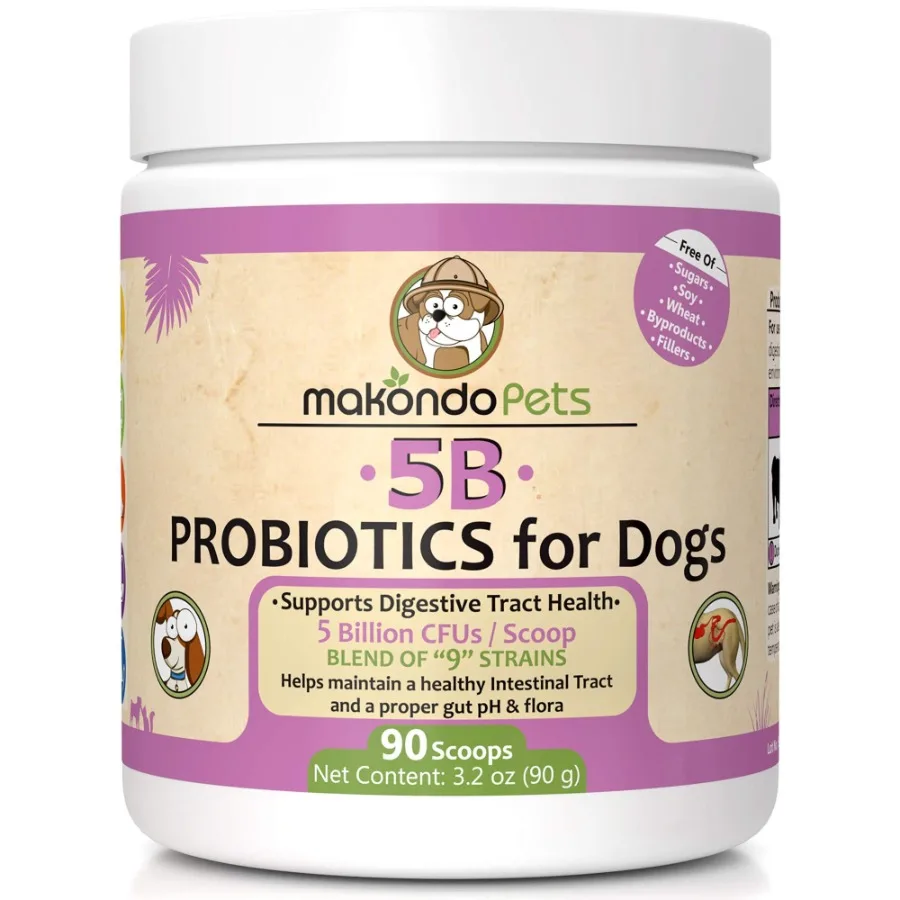 Probiotics for Dogs Puppies Extra Strength 9 Species 5 Billion CFU per Scoop of Dog Probiotics and Digestive Enzymes for Dogs S
Probiotics for Dogs Puppies Extra Strength 9 Species 5 Billion CFU per Scoop of Dog Probiotics and Digestive Enzymes for Dogs S