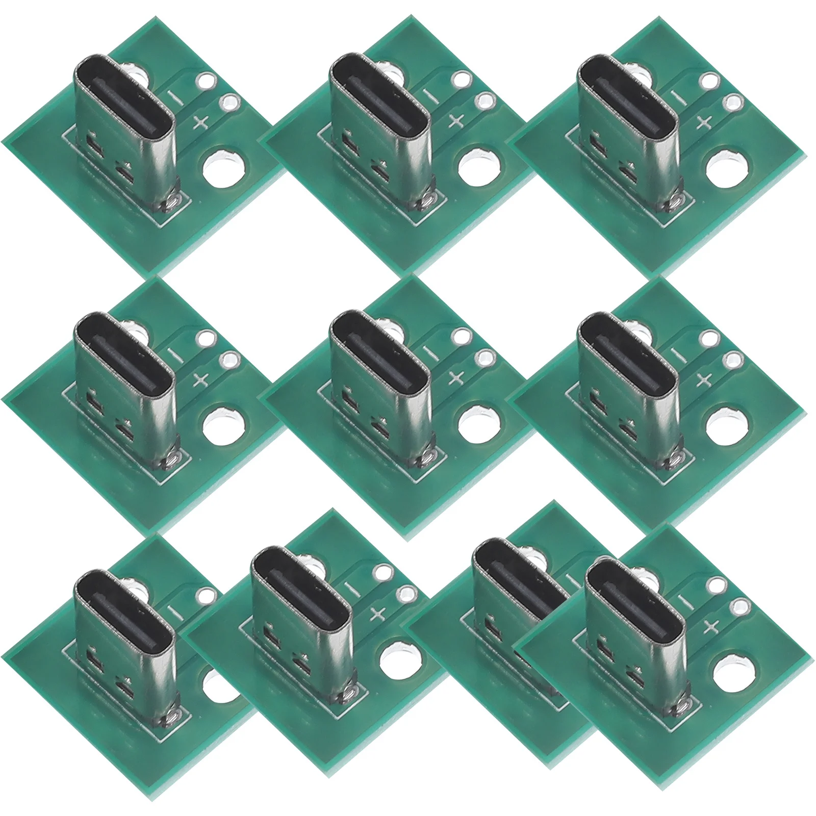 10Pcs Type-C Female Adapter Board Vertical Mount 6-Pin Pcb Converter for USB C Connector High-Speed Data Transfer Support Module
10Pcs Type-C Female Adapter Board Vertical Mount 6-Pin Pcb Converter for USB C Connector High-Speed Data Transfer Support Module