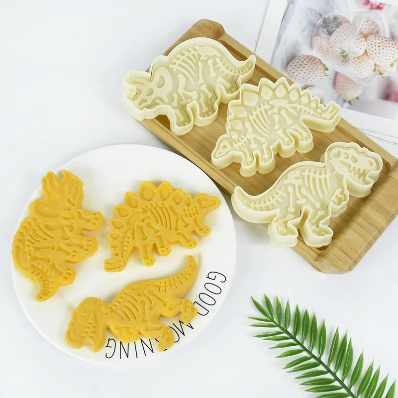 Dinosaur Shape Mold Baking Accessories Kitchen Handmade DIY 3D Press Mould Biscuit Cookie Cutter Fondant Cake Decoration Tools
Dinosaur Shape Mold Baking Accessories Kitchen Handmade DIY 3D Press Mould Biscuit Cookie Cutter Fondant Cake Decoration Tools