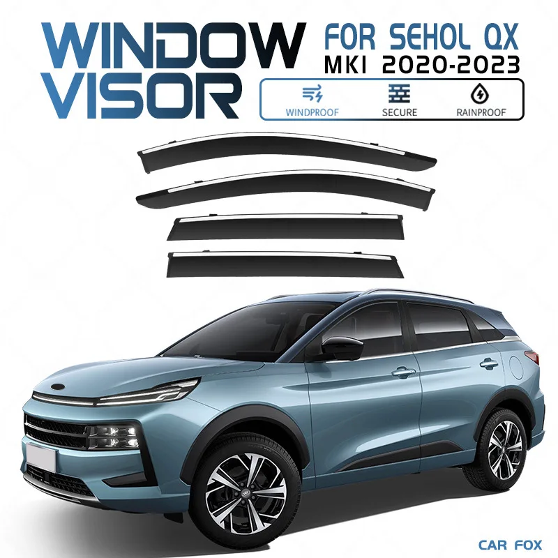 4Pcs For JAC Sehol QX 2020+ Car Window Visor Awning Shelters Windshield Side Window Rain Sun Shade Auto Accessories
4Pcs For JAC Sehol QX 2020+ Car Window Visor Awning Shelters Windshield Side Window Rain Sun Shade Auto Accessories