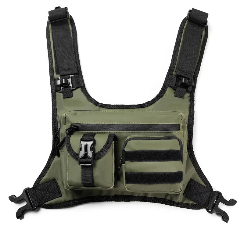 Tactical Chest Pack Cycling Bag Multi-Pocket Running Vest for Outdoor Cycling Hiking & Military Use Quick-Release Design
Tactical Chest Pack Cycling Bag Multi-Pocket Running Vest for Outdoor Cycling Hiking & Military Use Quick-Release Design