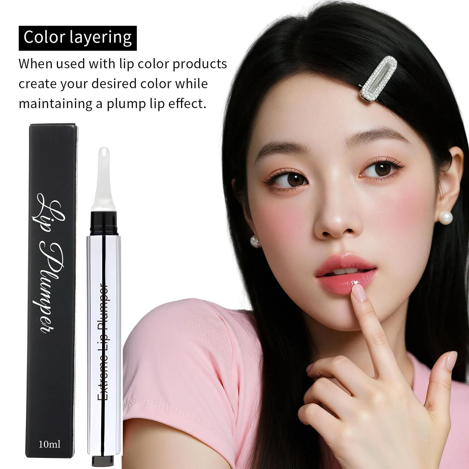 Блеск для губ Glow Tulip Lip Plumper Spicule: экстремальный объем, сыворотка-масло для губ, корейская косметика для сексуального образа
Блеск для губ Glow Tulip Lip Plumper Spicule: экстремальный объем, сыворотка-масло для губ, корейская косметика для сексуального образа