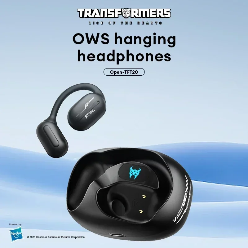 TRANSFORMERS OWS Bluetooth 5.4 Hanging Ear Earphone ENC Noise Reduction Headphones Low Latency HD Cal Sport Music Headset TF-T20
TRANSFORMERS OWS Bluetooth 5.4 Hanging Ear Earphone ENC Noise Reduction Headphones Low Latency HD Cal Sport Music Headset TF-T20