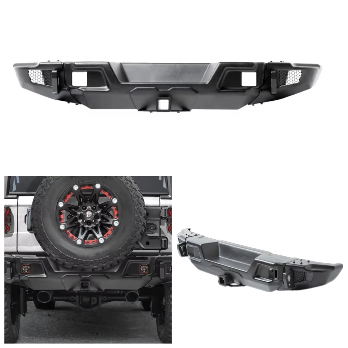 4X4 Off Road Bumper Smittybilt Bumper New Style Steel Rear Bumper for Wrangler JK/JL
4X4 Off Road Bumper Smittybilt Bumper New Style Steel Rear Bumper for Wrangler JK/JL