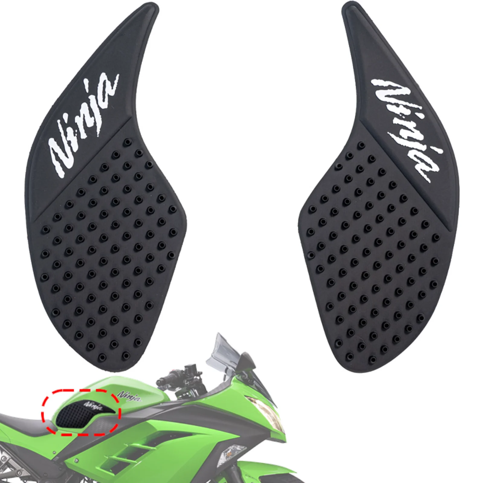 Для kawasaki NINJA 250 300 2013-2016 мотоциклетные наклейки на бензобак, боковые наколенники, топливный бак, противоскользящие накладки
Для kawasaki NINJA 250 300 2013-2016 мотоциклетные наклейки на бензобак, боковые наколенники, топливный бак, противоскользящие накладки