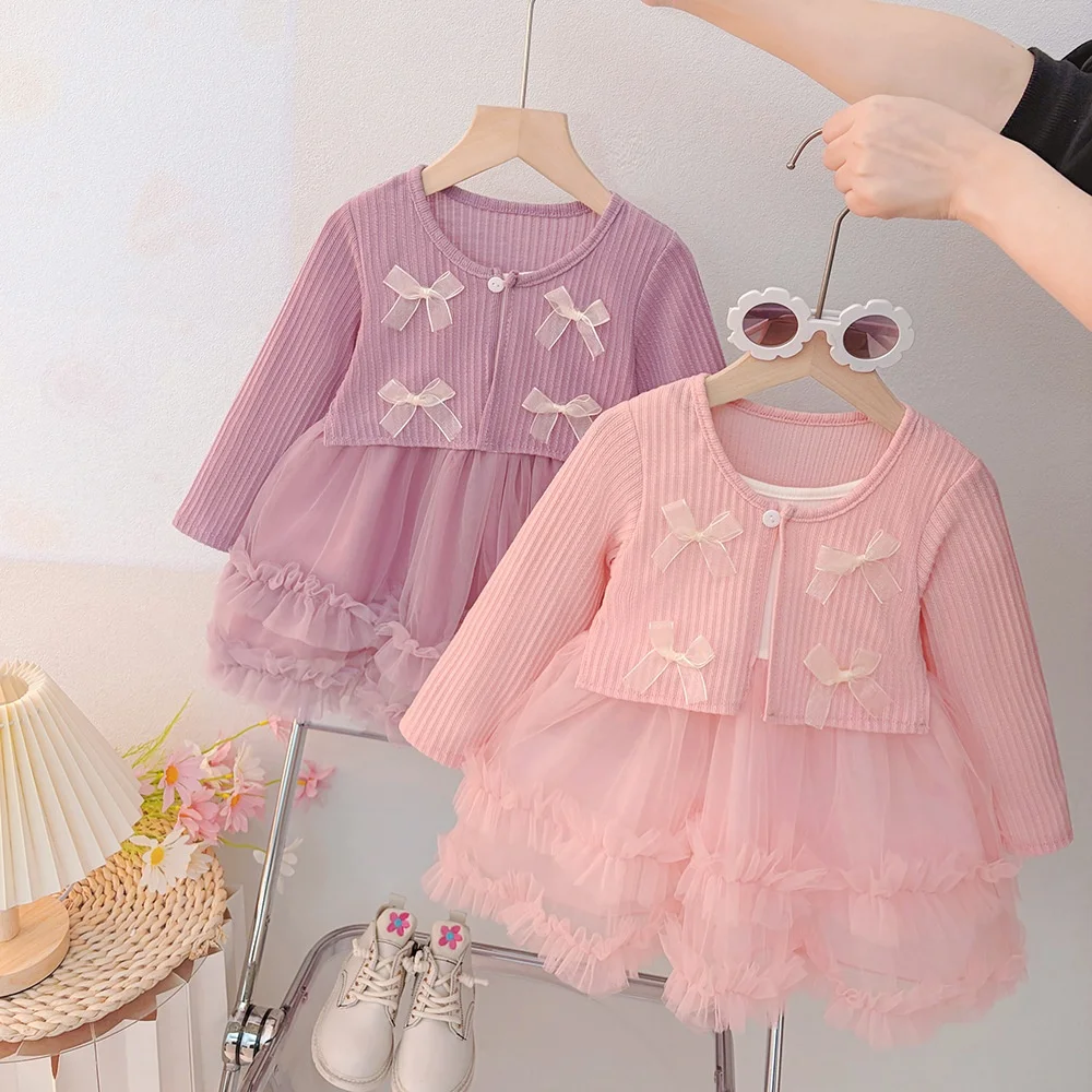 Baby Girl Dresses Spring/Fall Bow Princess Girl Dresses Adorable Flower Girl Dresses Baby Girl Clothes
Baby Girl Dresses Spring/Fall Bow Princess Girl Dresses Adorable Flower Girl Dresses Baby Girl Clothes