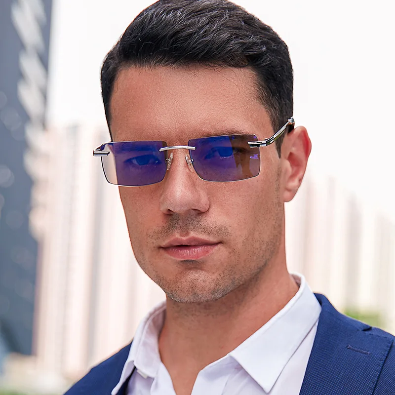 2022 New Small Box Rimless Sunglasses Men's European and American Sun Glasses Women's Fashion Gafas De Sol Mujer Vintage
2022 New Small Box Rimless Sunglasses Men's European and American Sun Glasses Women's Fashion Gafas De Sol Mujer Vintage