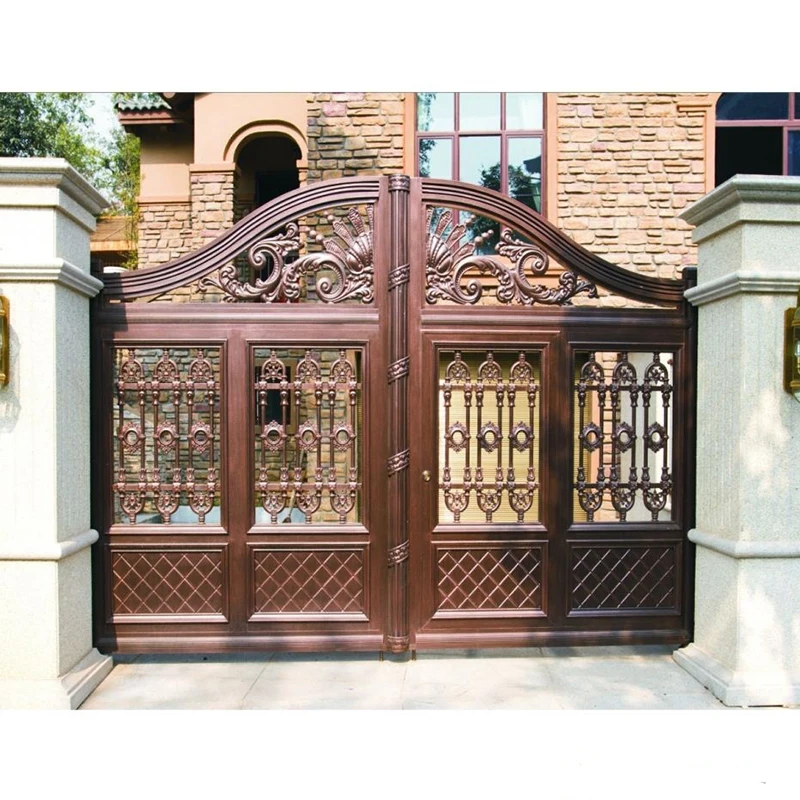 High Quality Aluminum Alloy Door Made in China Customizable Garden Gates Customizable
High Quality Aluminum Alloy Door Made in China Customizable Garden Gates Customizable