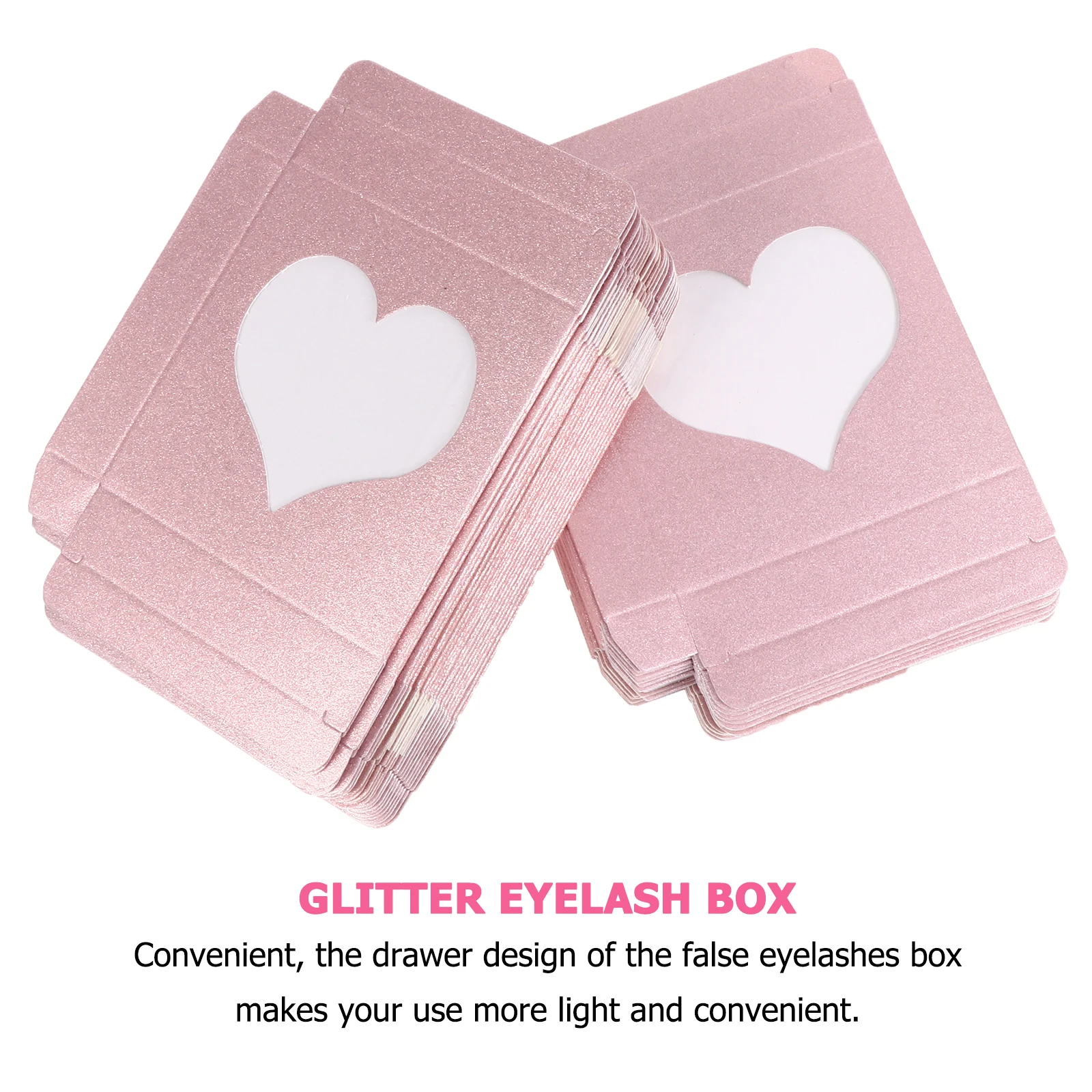 50pcs False Eyelash Case Lightweight Compact Travel Drawer Design Sealed Unique Transparent View Crafted Glitter Lash Box Lash
50pcs False Eyelash Case Lightweight Compact Travel Drawer Design Sealed Unique Transparent View Crafted Glitter Lash Box Lash