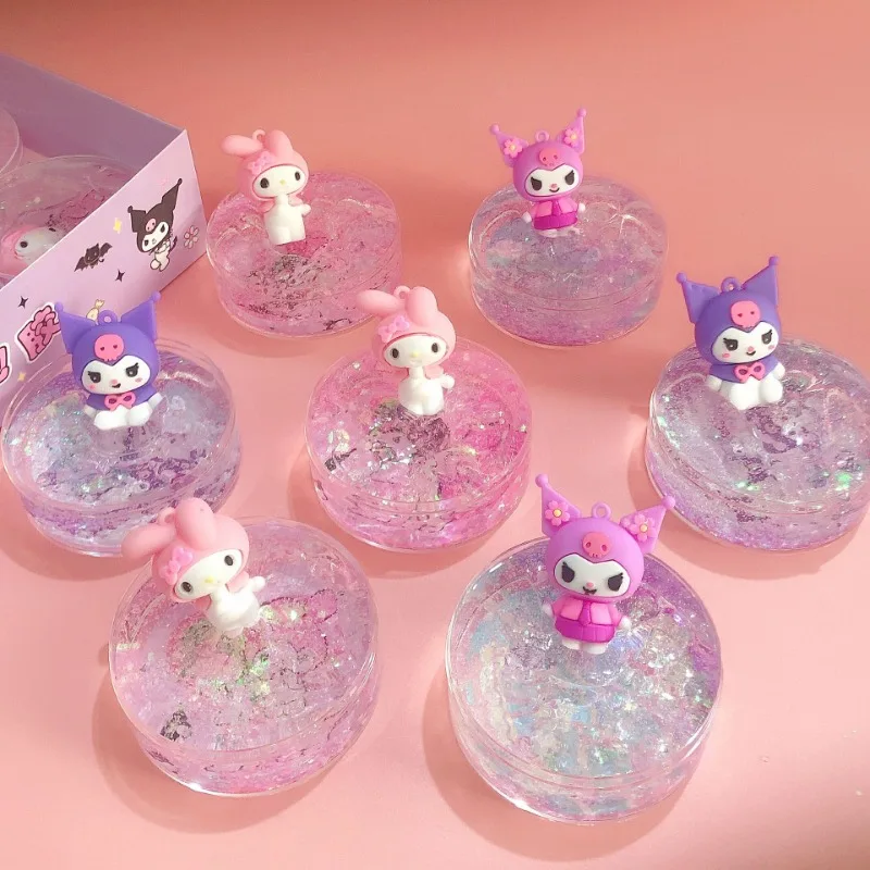 Creative cartoon kuromi My melody new cute non-stick foaming glue good stretch crystal mud Sanrio children's educational toy
Creative cartoon kuromi My melody new cute non-stick foaming glue good stretch crystal mud Sanrio children's educational toy