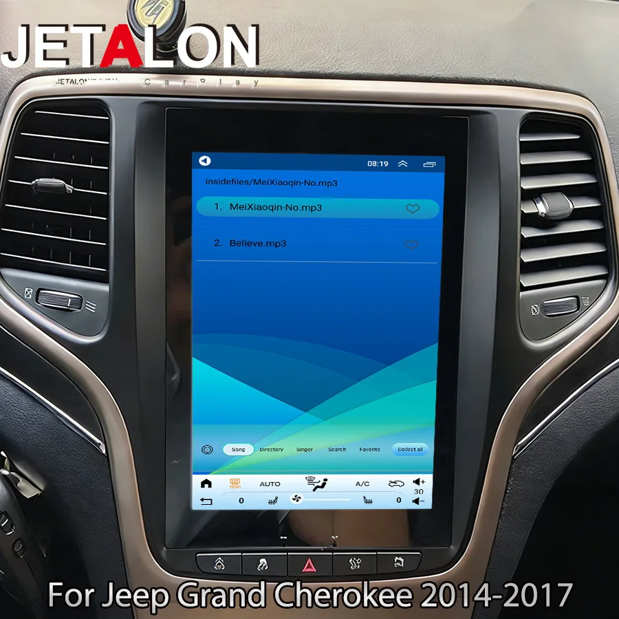 10.4'' Android автомагнитола для Jeep Grand Cherokee 2014-2017 с GPS-навигацией, CarPlay, мультимедиа и видеоплеером
10.4'' Android автомагнитола для Jeep Grand Cherokee 2014-2017 с GPS-навигацией, CarPlay, мультимедиа и видеоплеером