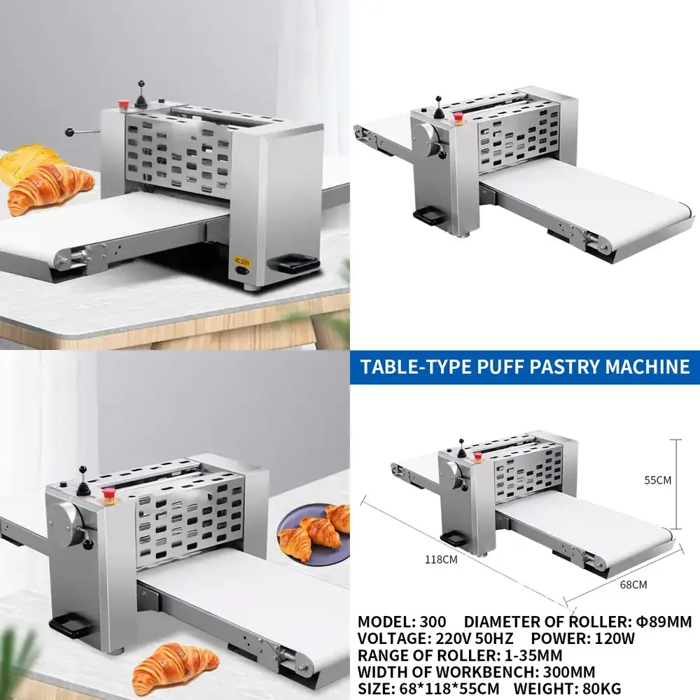 2026-Commercial tabletop puff pastry machine Shortening Machine tart puff pastry machine Small folding bread dough
2026-Commercial tabletop puff pastry machine Shortening Machine tart puff pastry machine Small folding bread dough