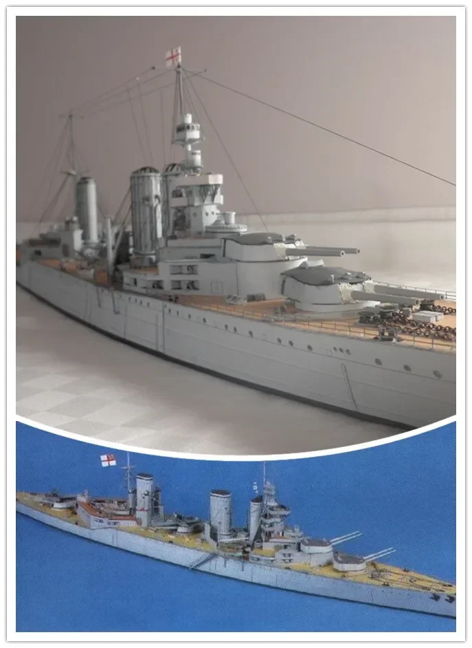 1:250 Британский Королевский Флот Лев-класс Battlecruiser DIY Ручная работа Бумажная модель Комплект игрушек Пазлы ручной работы
1:250 Британский Королевский Флот Лев-класс Battlecruiser DIY Ручная работа Бумажная модель Комплект игрушек Пазлы ручной работы