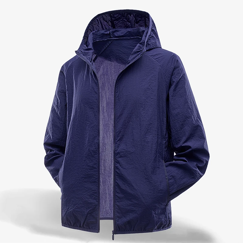 New High Quality Ice Silk Jacket Outdoor Travel Fitness Sunscreen Clothing Cool Breathable and UV Resistant Skin Clothing Male
New High Quality Ice Silk Jacket Outdoor Travel Fitness Sunscreen Clothing Cool Breathable and UV Resistant Skin Clothing Male