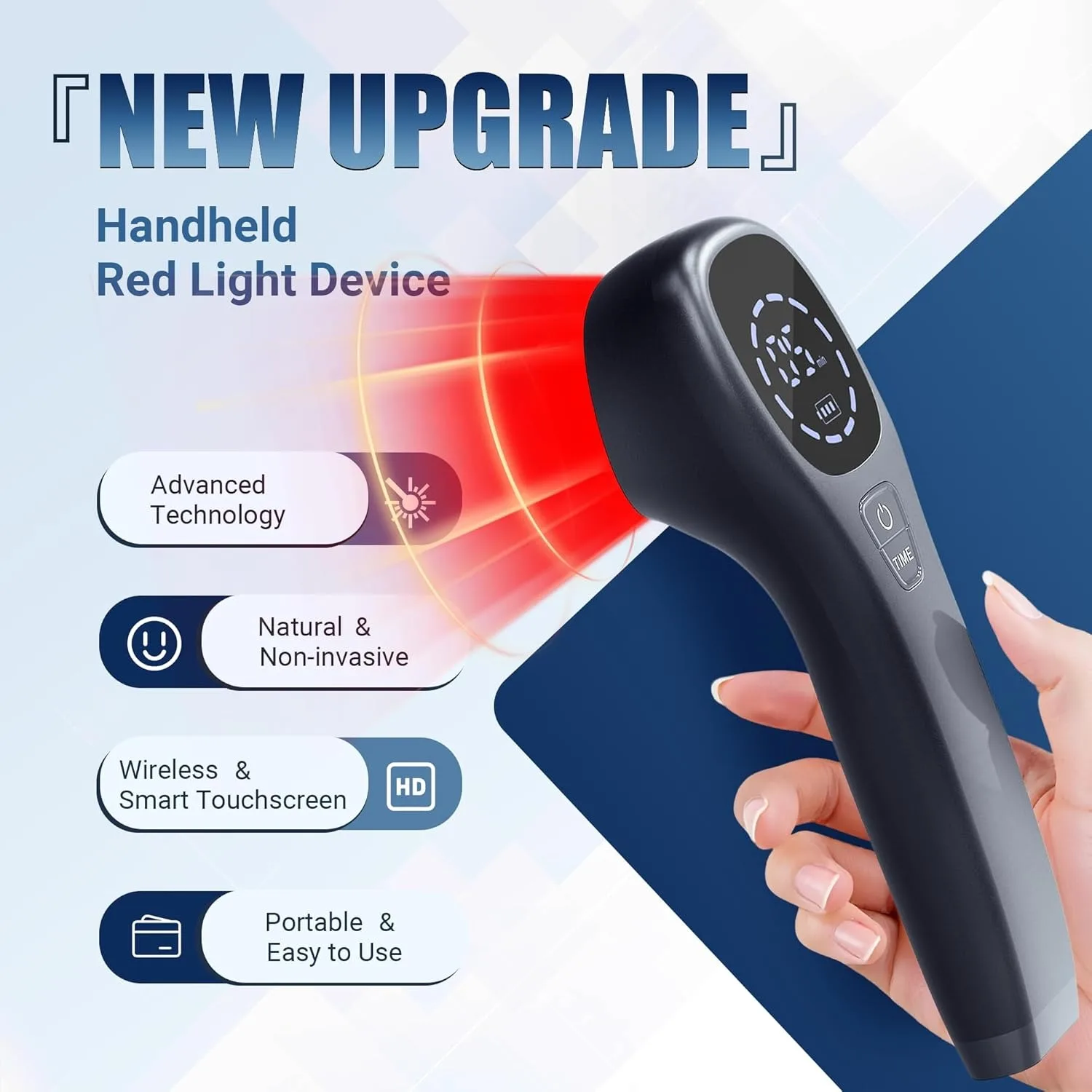 New Pet Laser Therapy Device 808nm 650nm Laser Red Light 14pcs Diodes Dog Cat Muscle Pain Portable Rechargeable Veterinary Tool
New Pet Laser Therapy Device 808nm 650nm Laser Red Light 14pcs Diodes Dog Cat Muscle Pain Portable Rechargeable Veterinary Tool