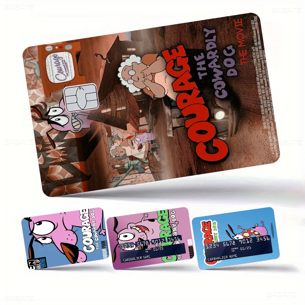 Cartoon T-COURAGE C-Cowardly Dogs Anime Cartoon Sticker Film Skin For Credit Card Debit Bank Bus Card
Cartoon T-COURAGE C-Cowardly Dogs Anime Cartoon Sticker Film Skin For Credit Card Debit Bank Bus Card