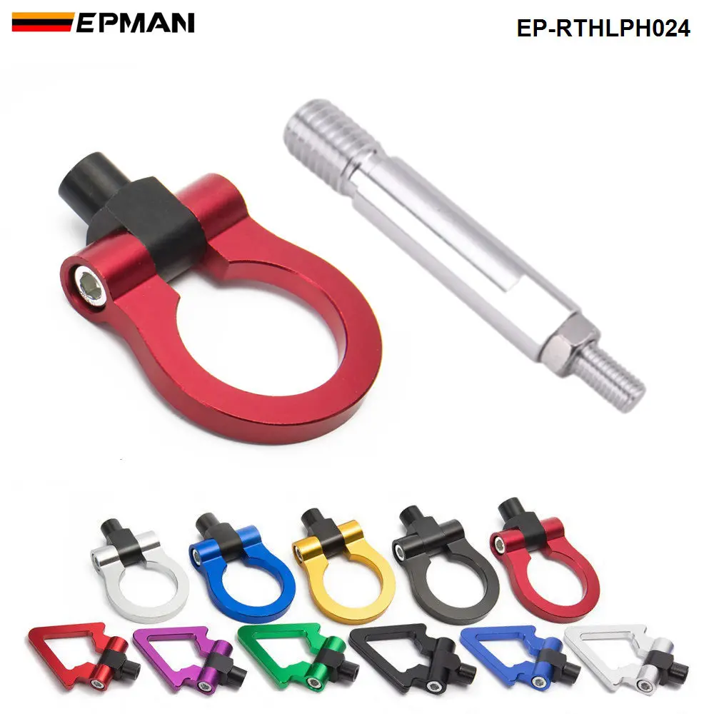 EPMAN Circular/Triangle CNC Aluminum Front/Rear European Tow Hook for Mercedes-Benz 08 EP-RTHLPH024 Edm Tow Strap Hitch Trailer
EPMAN Circular/Triangle CNC Aluminum Front/Rear European Tow Hook for Mercedes-Benz 08 EP-RTHLPH024 Edm Tow Strap Hitch Trailer