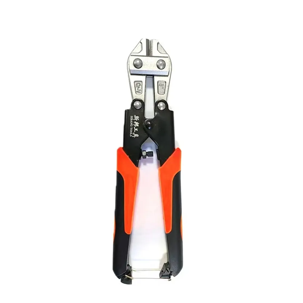 Handle End with A Lock New Harden 8" Professional Chrome Vanadium Mini Bolt Cutter with T8 Alloy Steel & Heat Treated Blades
Handle End with A Lock New Harden 8" Professional Chrome Vanadium Mini Bolt Cutter with T8 Alloy Steel & Heat Treated Blades