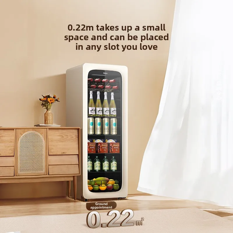 XL 150L Vitality Ice Bar Small Refrigerated and Fresh Household Tea Beverage Cabinet Refrigerator
XL 150L Vitality Ice Bar Small Refrigerated and Fresh Household Tea Beverage Cabinet Refrigerator