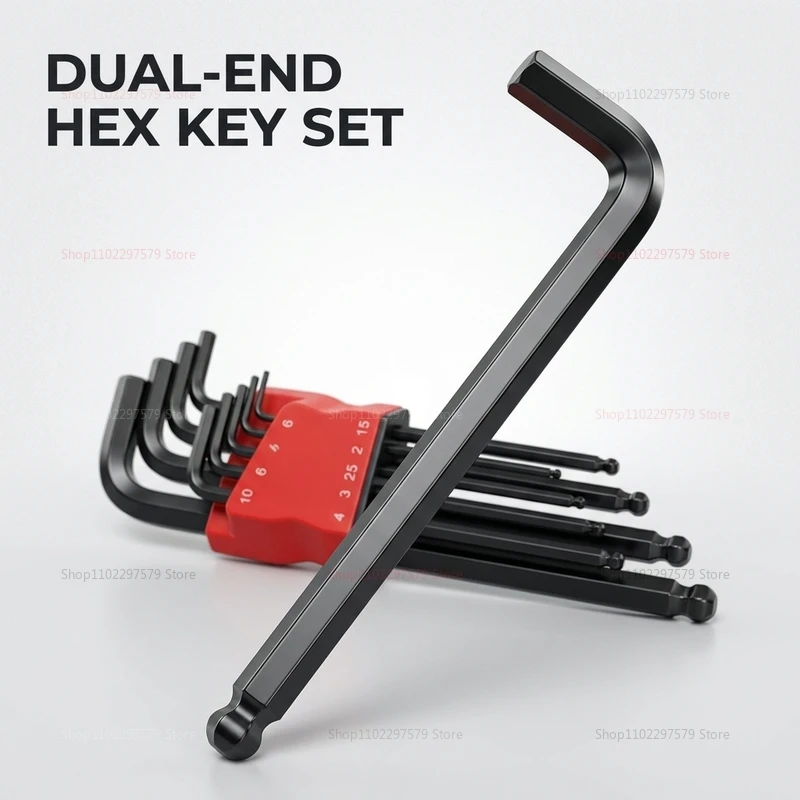 Набор шестигранных ключей с универсальными торцевыми головками, метрические, для мотоциклов, велосипедов, домашнего ремонта и разборки
Набор шестигранных ключей с универсальными торцевыми головками, метрические, для мотоциклов, велосипедов, домашнего ремонта и разборки