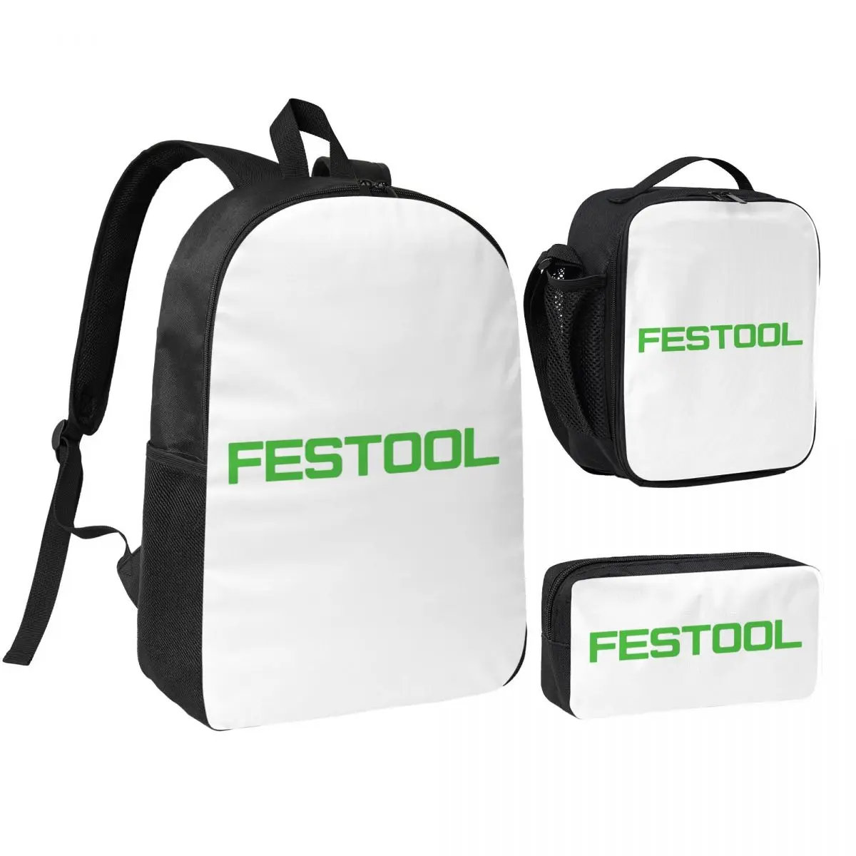 Festool Powertool Logo Backpack Student BookBag School Bag Shoulder Bags 3ps Insulated Lunch Bag Pencil Case
Festool Powertool Logo Backpack Student BookBag School Bag Shoulder Bags 3ps Insulated Lunch Bag Pencil Case