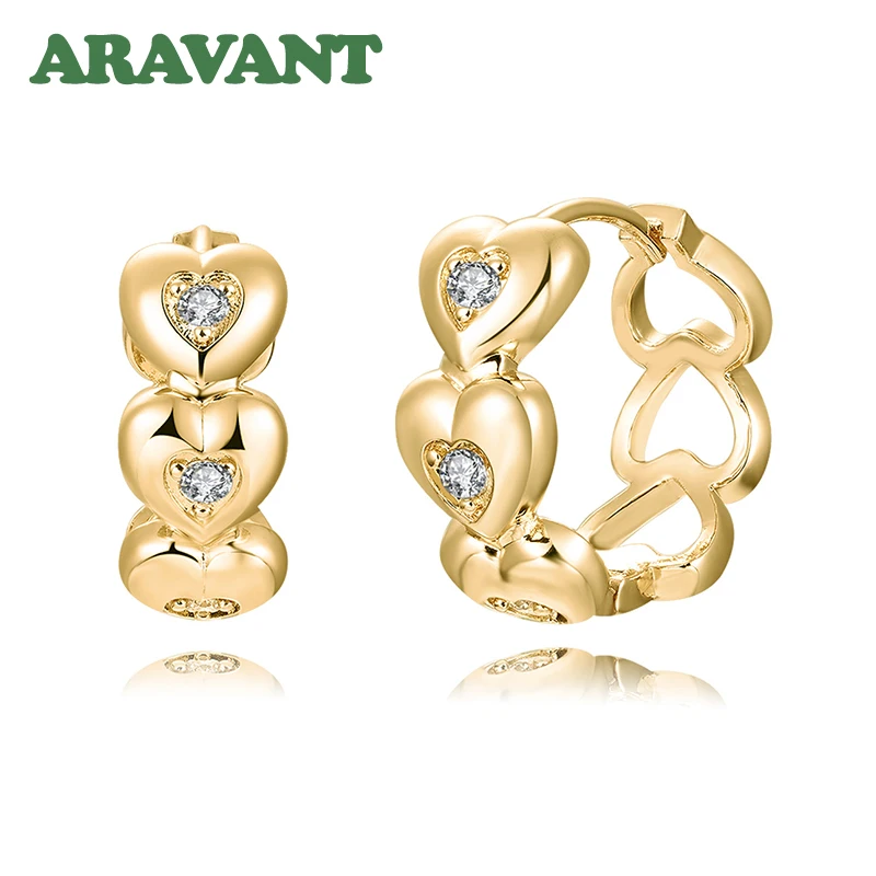 ARAVANT 925 Silver 18K Gold 20MM Heart Hoop Earring For Women Fashion Jewelry
ARAVANT 925 Silver 18K Gold 20MM Heart Hoop Earring For Women Fashion Jewelry